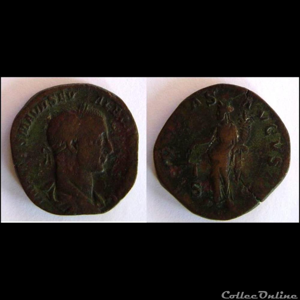 Sesterce Alexandre Sévère monnaie antique romaine sesterce alexandre severe