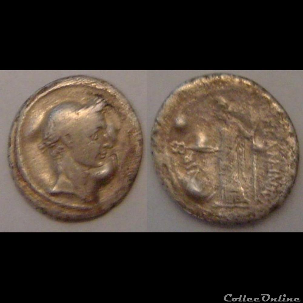 Denier Jules César monnaie antique romaine denier jules cesar