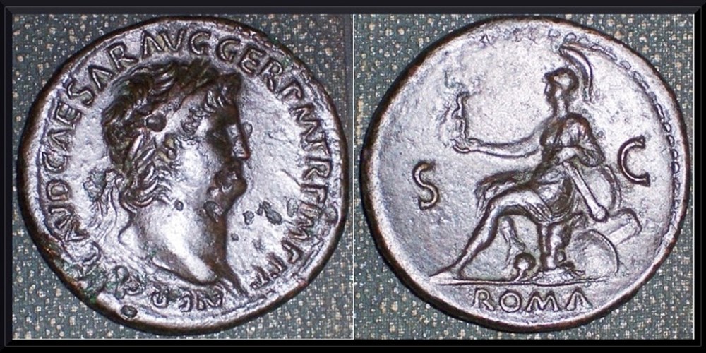 monnaies antiques romaines imperiales et republicaines sesterce neron roma 65