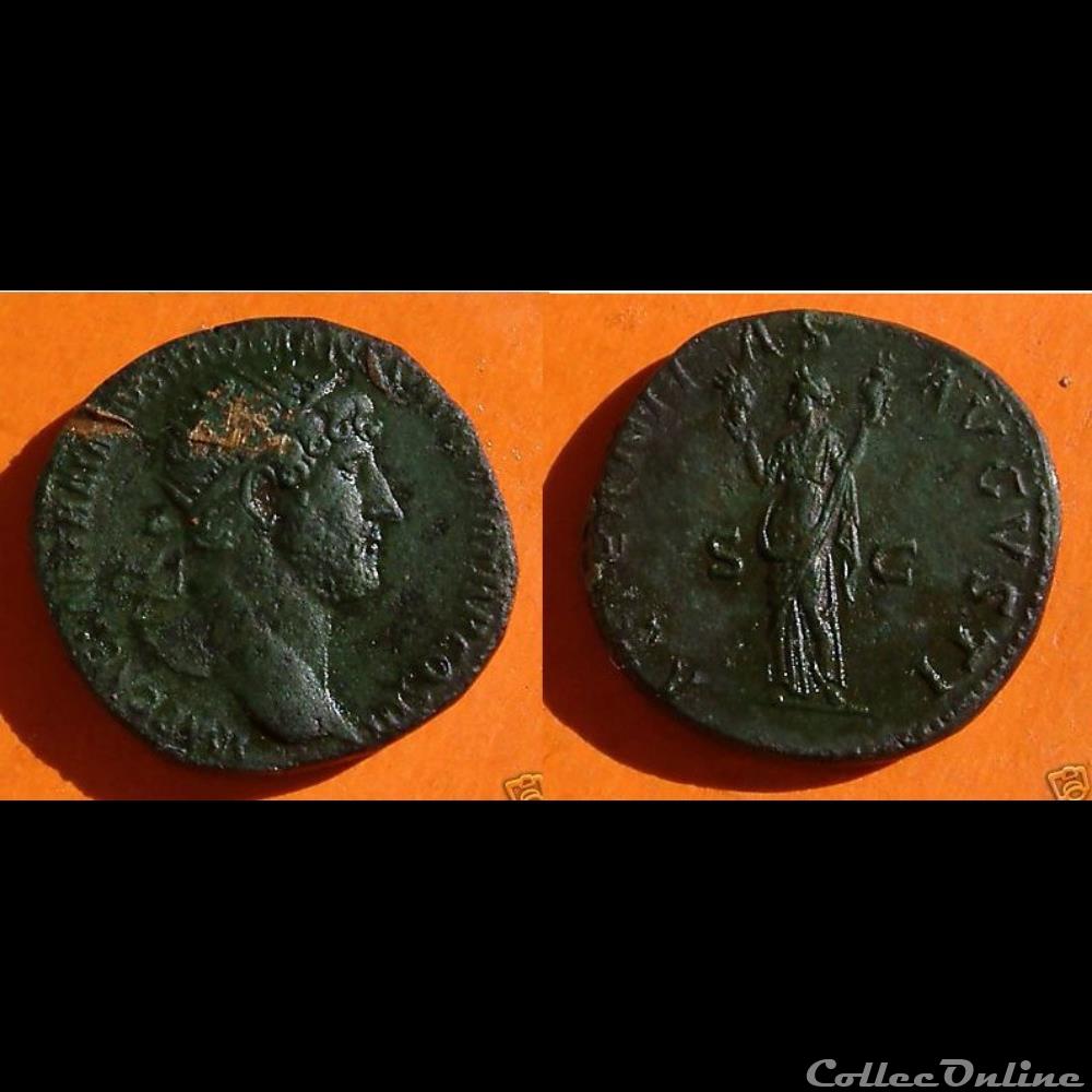 As d'Hadrien monnaie antique romaine as hadrien