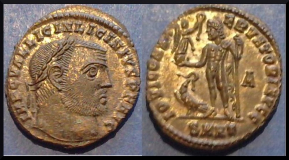 Licinius 1er, Follis, 313-314 après J.-C monnaies antiques romaines imperiales et republicaines licinius 1er follis 313 314 apres j c