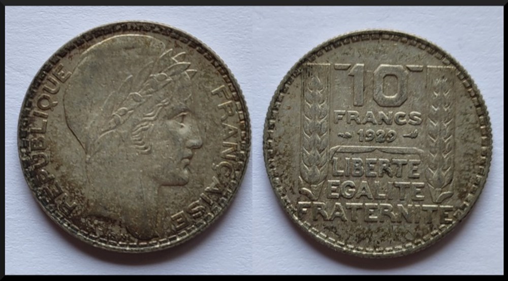 10 francs Turin 1929 monnaies monde france 10 francs turin 1929