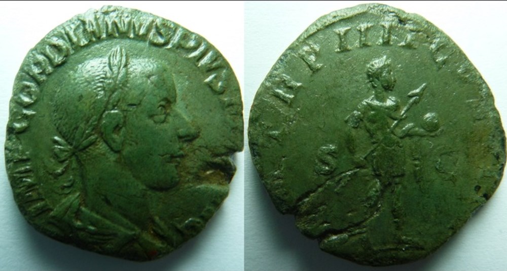 Gordien III, sesterce, 241 après J.-C monnaies antiques romaines imperiales et republicaines gordien iii sesterce 241 apres j c