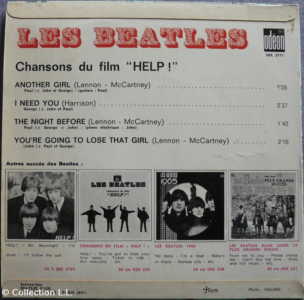 1965∼SOE 3771∼Another girl musique instruments disques vinyles disque tours 1965 soe 3771 another girl