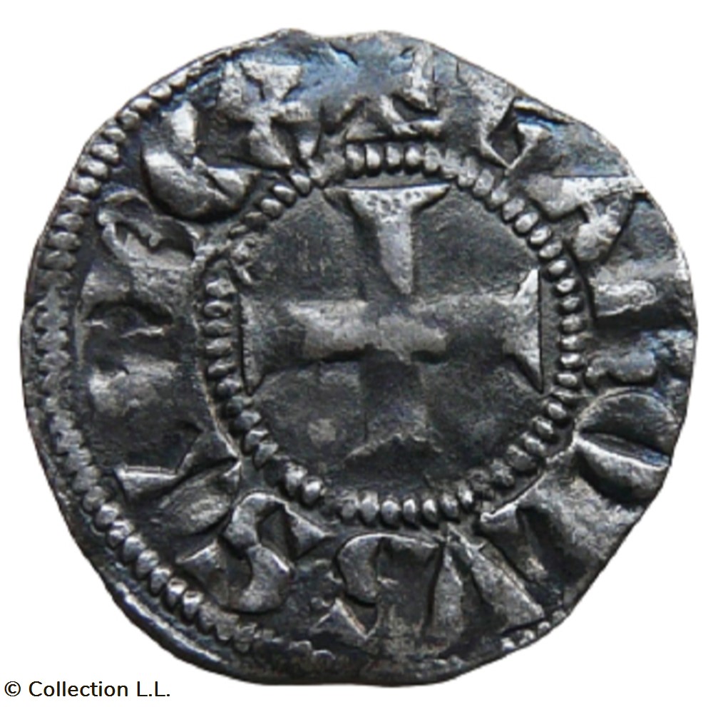 Provence (Comté de)- Charles Ier, Denier Tournois monnaie france feodale provence comte de charles ier denier tournois