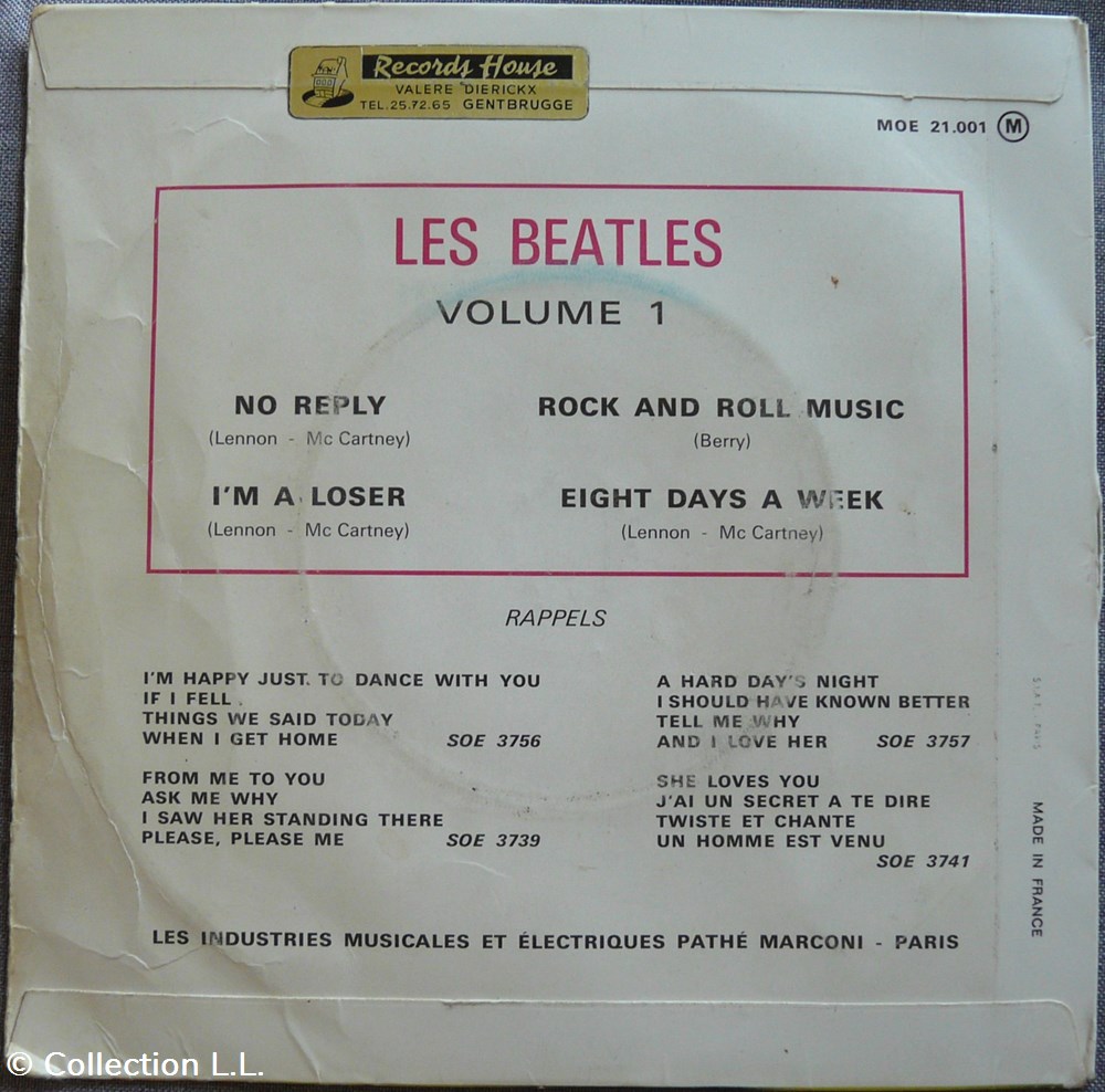 musique instruments disques vinyles disque tours 1965 moe 21001 no reply