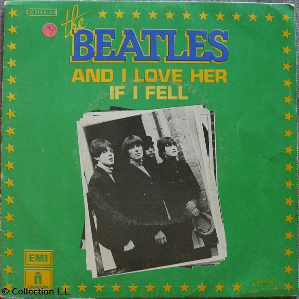 1976∼2C 010 04464∼And I Love Her musique instruments disques vinyles disque tours 1976 2c 010 04464 and i love her