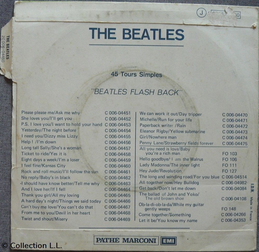 1973∼2C 006 04460∼I Feel Fine musique instruments disques vinyles disque tours 1973 2c 006 04460 i feel fine