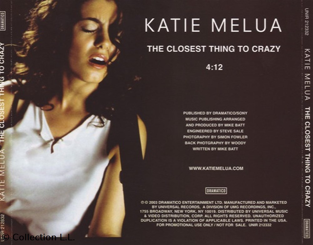 musique instruments cd the closest thing to crazy promo 1 titre