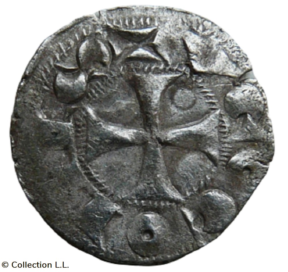 monnaies europe medievale france feodales la marche comte de hugues ix et x denier
