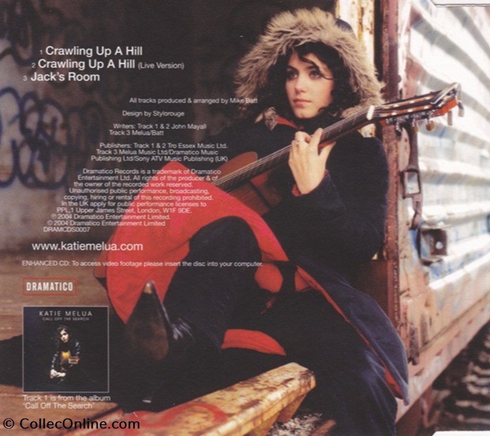 musique instruments cd crawling up a hill single 4 titres