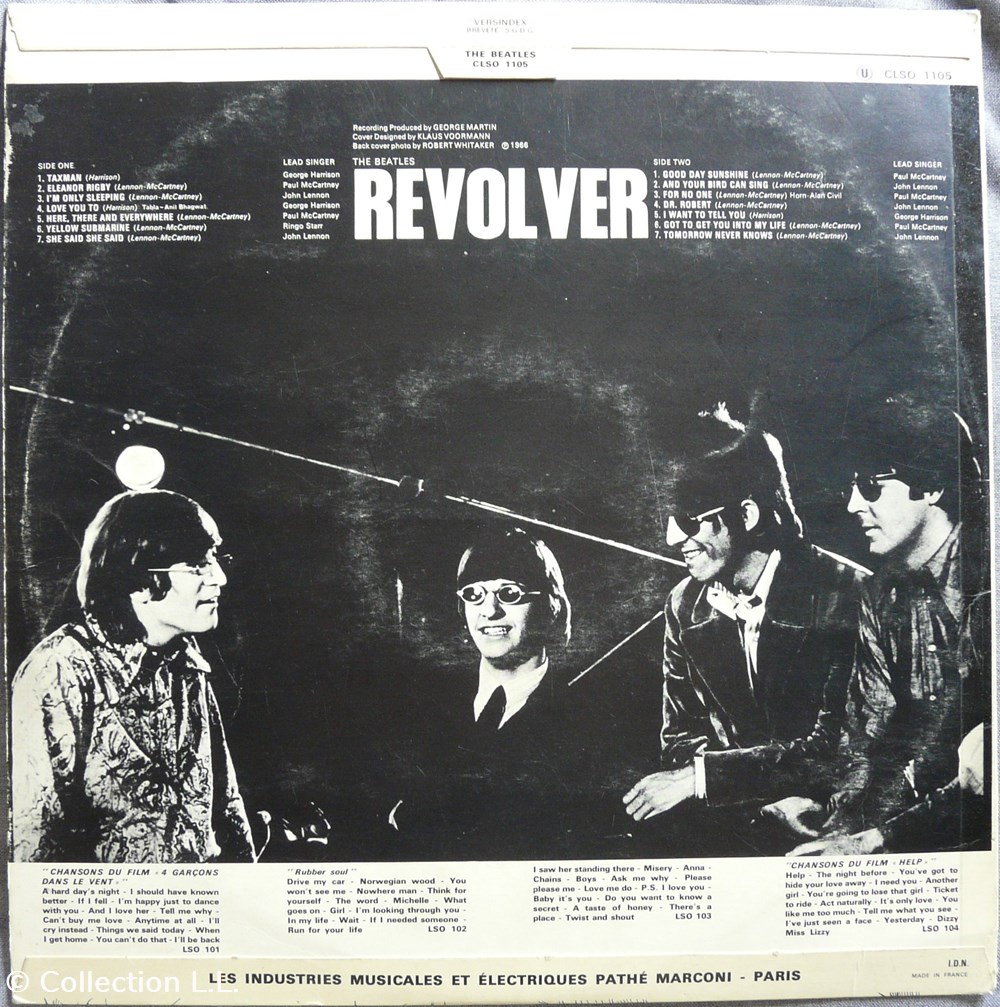 1968∼CLSO 1.105∼Revolver musique instruments disques vinyles disque tours 1968 clso 1 105 revolver