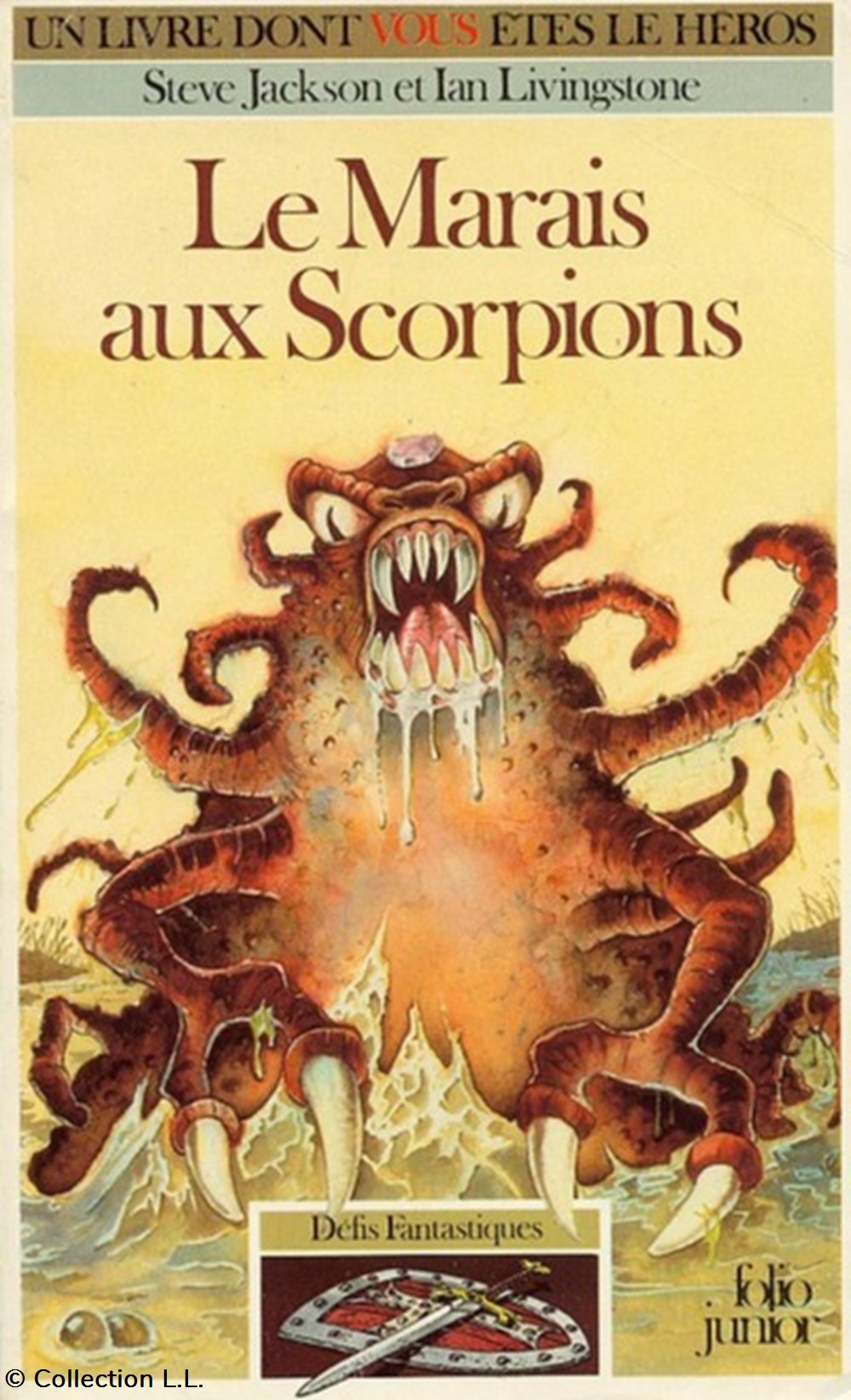 Le Marais aux Scorpions - 08 jeux de societe jouets livre dont vous etes heros le marais aux scorpions 08