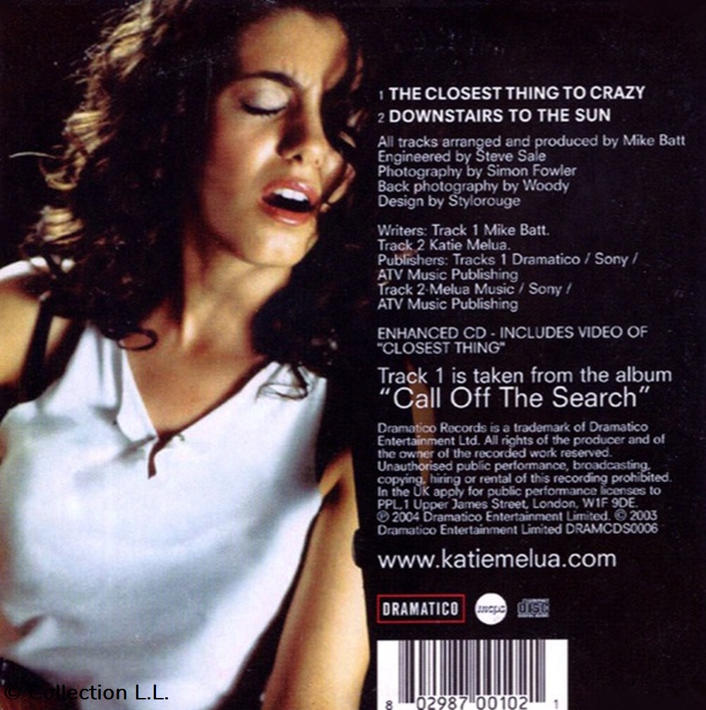 musique instruments cd the closest thing to crazy single 2 titres 1 video
