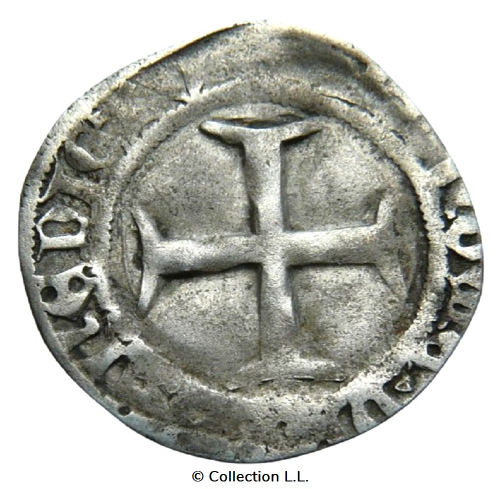 monnaies europe medievale france feodales bretagne duche de jean v blanc aux quatre mouchetures