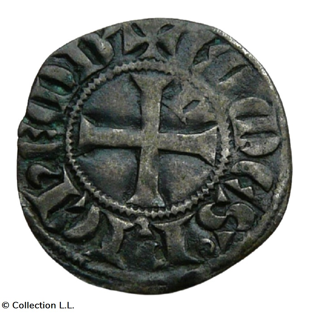 Bretagne (Duché de)- Arthur II, Denier monnaies europe medievale france feodales bretagne duche de arthur ii denier