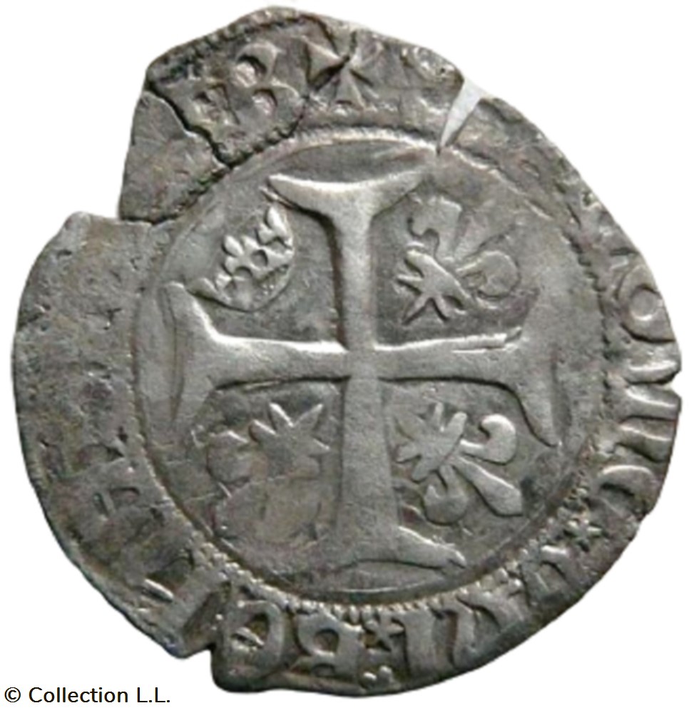 monnaie france royale blanc a la couronnelle bourges