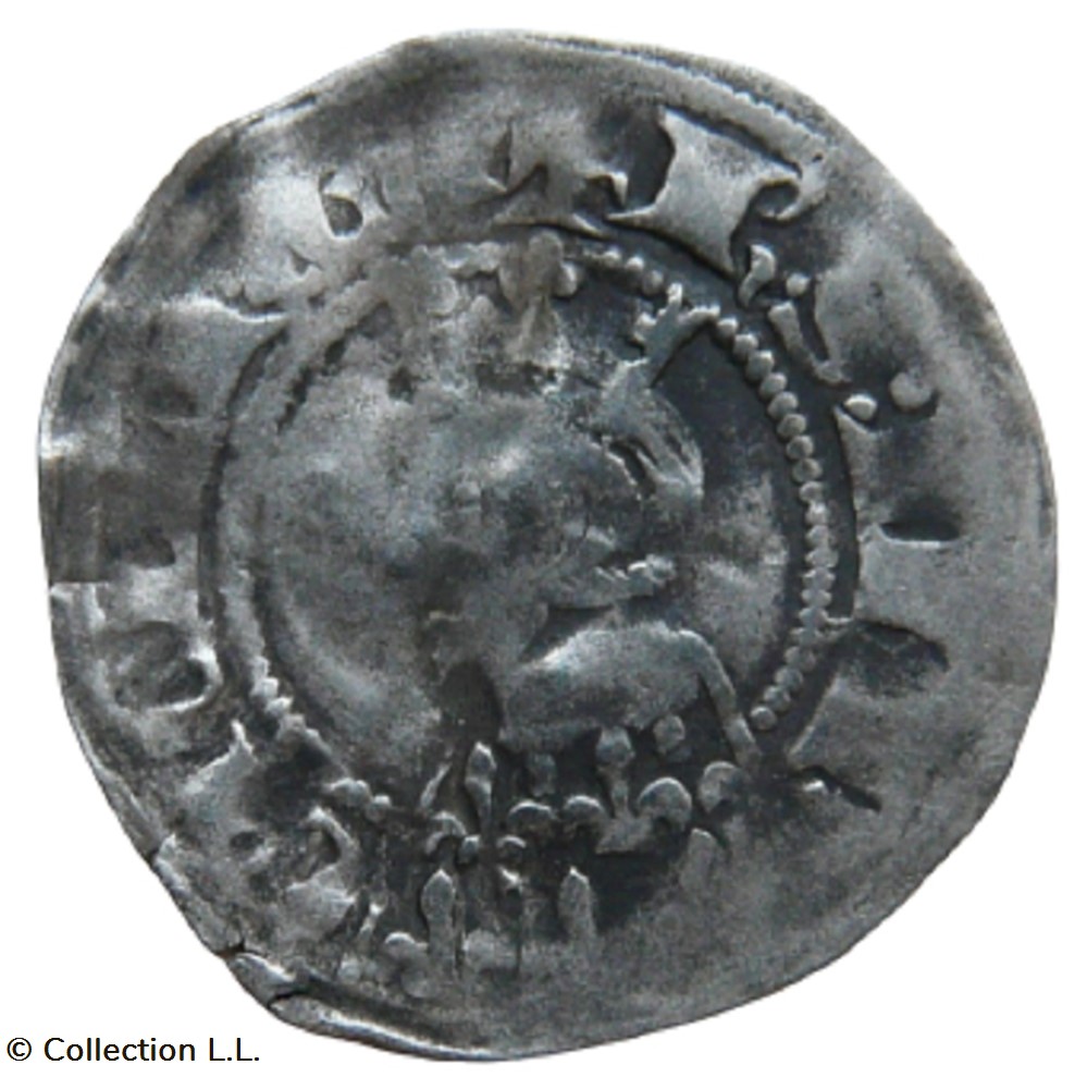 Provence (Comté de)- Charles II, Double Denier Coronat monnaie france feodale provence comte de charles ii double denier coronat
