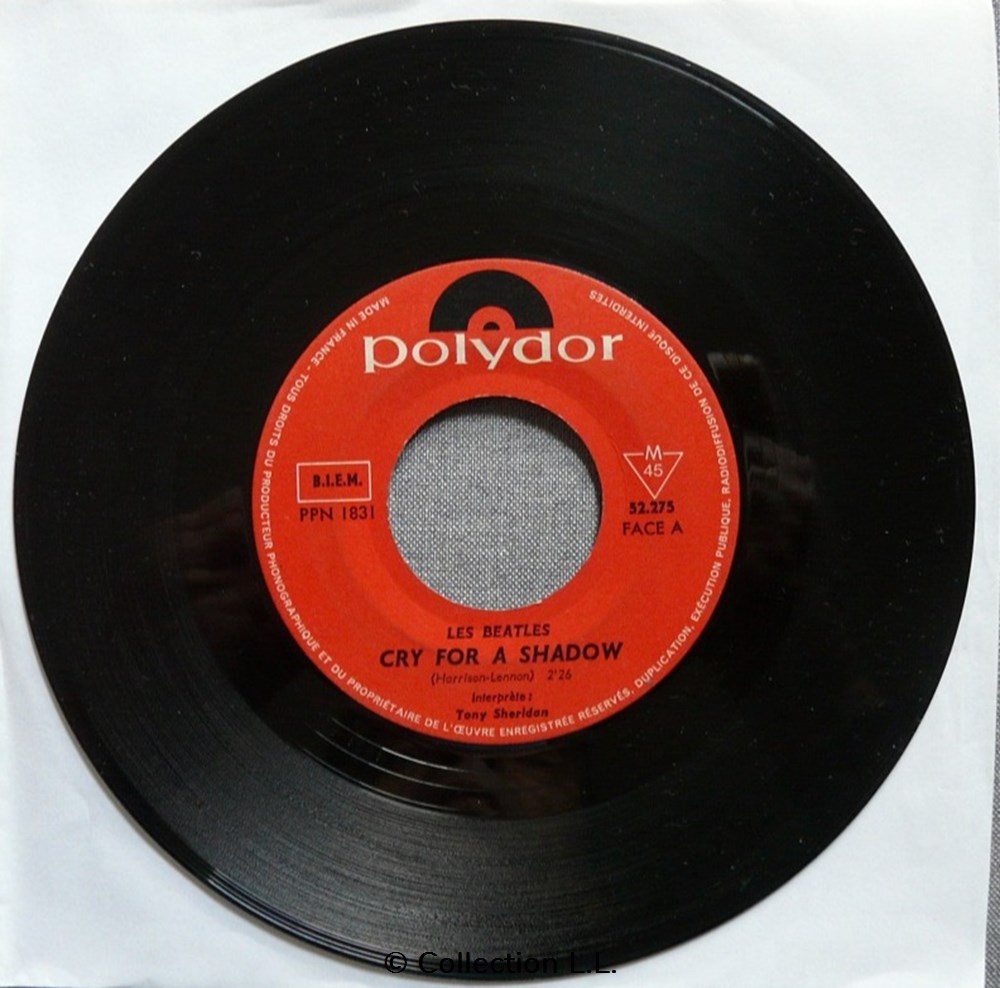 musique instruments disques vinyles 1964 polydor 52275 cry for a shadow