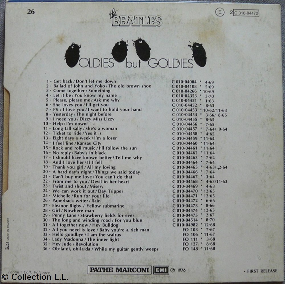 1976∼2C 010 04472∼Paperback Writer musique instruments disques vinyles disque tours 1976 2c 010 04472 paperback writer