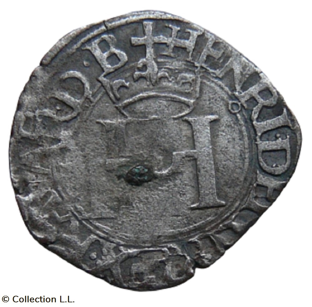 monnaies europe medievale france feodales bearn seigneurie de henri ier liard a la croisette