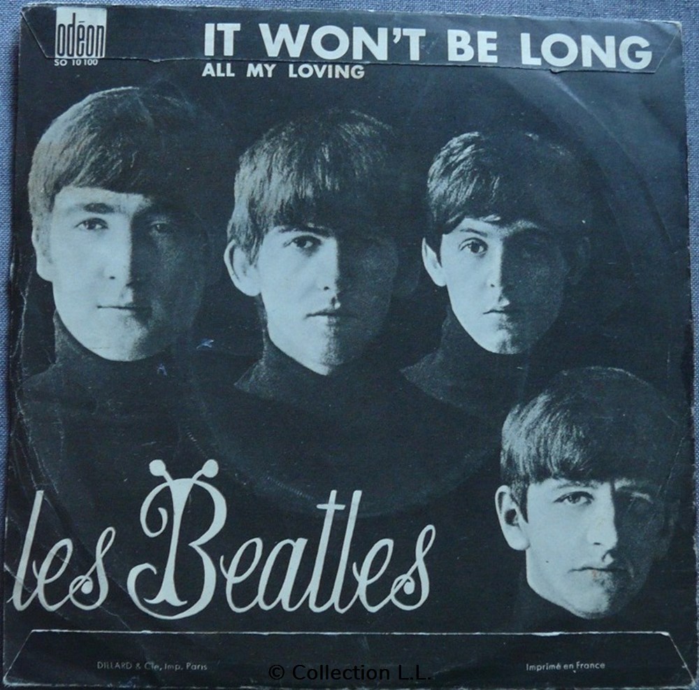 1963∼SO 10100∼All My Loving musique instruments disques vinyles 1963 so 10100 all my loving