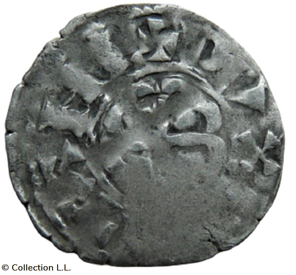 Bretagne (Duché de)- Denier Anonyme monnaie france feodale bretagne duche de denier anonyme