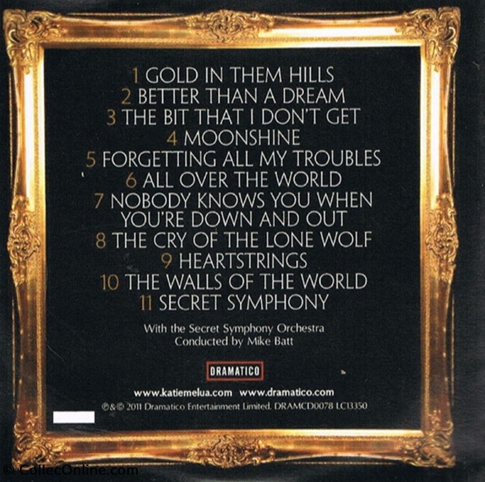 Secret Symphony (album promo) musique instruments cd secret symphony album promo