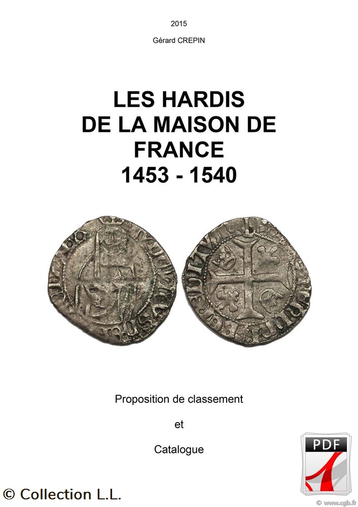 monnaies livres ouvrages 2015 crepin les hardis de la maison de france