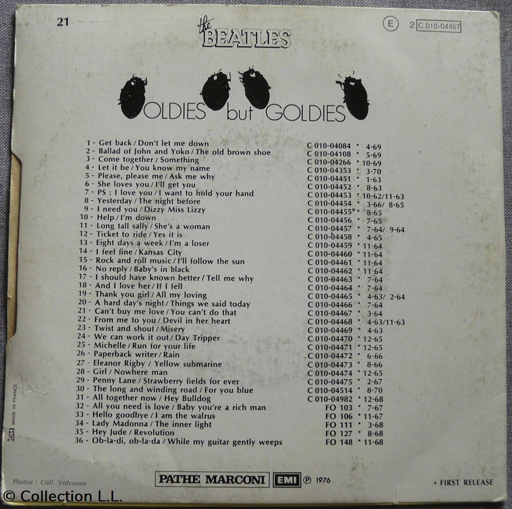 1976∼2C 010 04467∼Can't Buy me Love musique instruments disques vinyles disque tours 1976 2c 010 04467 can t buy me love