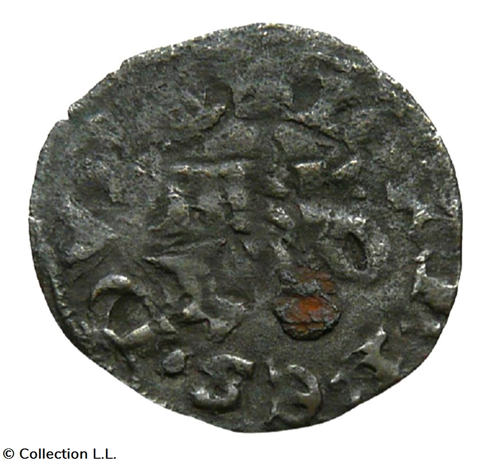 Bretagne (Duché de)- Jean le Captif, Denier monnaies europe medievale france feodales bretagne duche de jean le captif denier