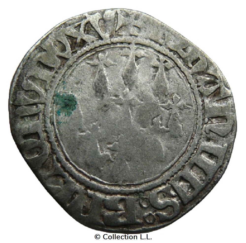 monnaies europe medievale france feodales bretagne duche de jean v blanc aux neuf mouchetures