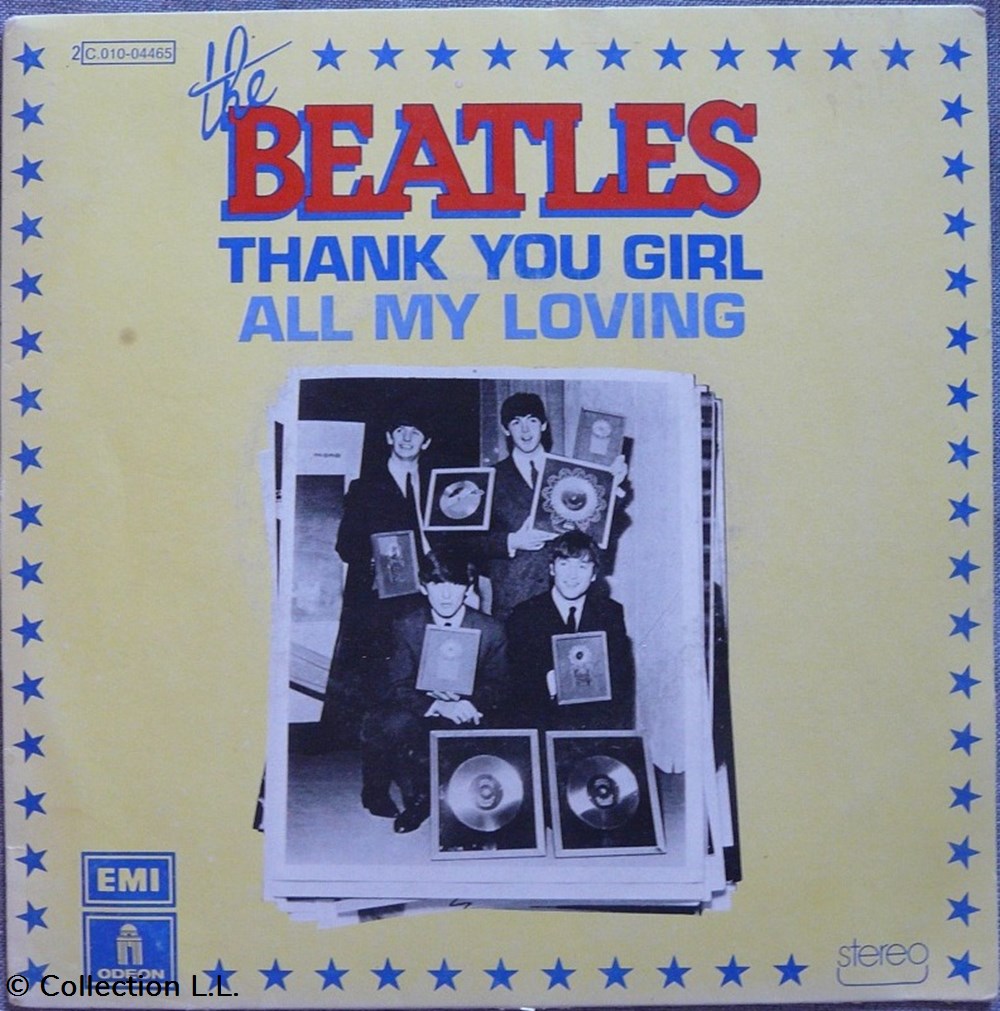 1976∼2C 010 04465∼Thank You Girl musique instruments disques vinyles disque tours 1976 2c 010 04465 thank you girl
