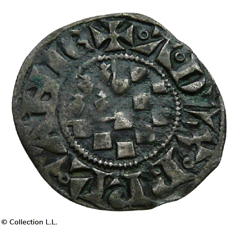 Bretagne (Duché de)- Arthur II, Denier monnaies europe medievale france feodales bretagne duche de arthur ii denier