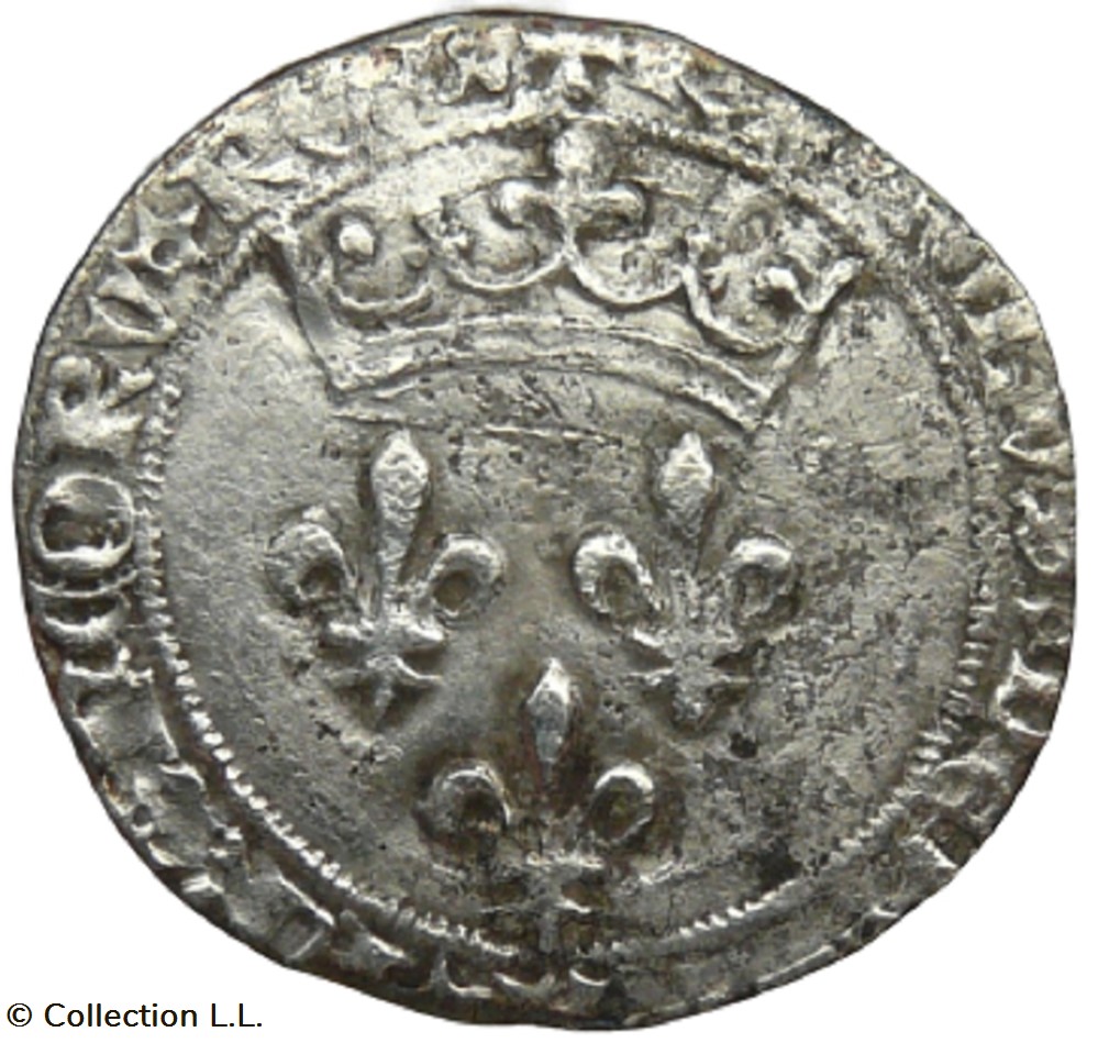 Gros de Roi, 2° ém, Lyon monnaie france a royale gros de roi 2 em lyon