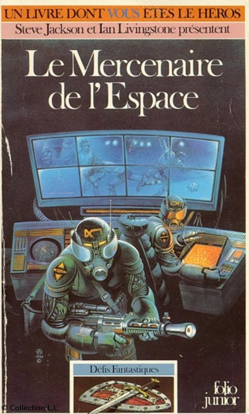 jeux societe jouets livre dont vous etes heros le mercenaire de espace 12