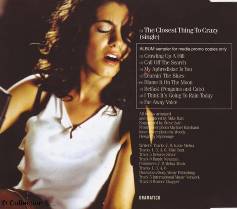 musique instruments cd the closest thing to crazy album sampler promo
