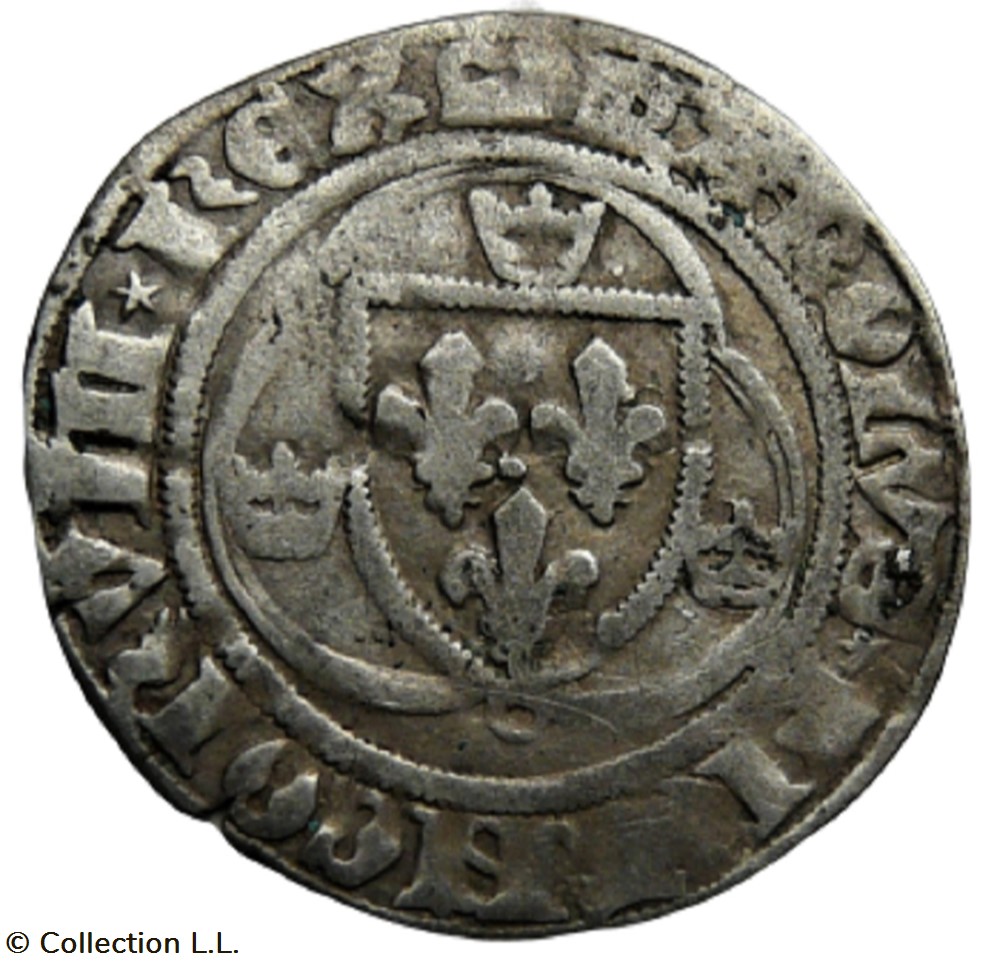 Blanc au Briquet, 1° type, Dijon monnaie france royale blanc au briquet 1 type dijon
