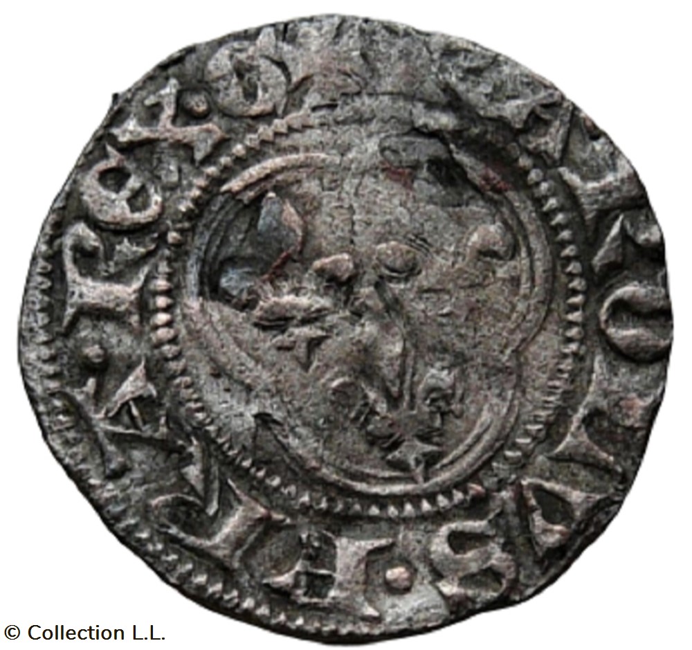 monnaies europe medievale a france royales double tournois 8 type 1 em guise