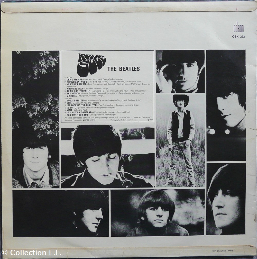 musique instruments disques vinyles disque tours 1965 osx 232 rubber soul