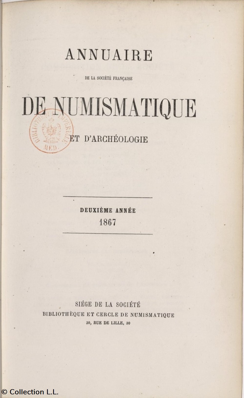 monnaies livres ouvrages 1866 1896 annuaire de la societe francaise de numismatique et archeologie