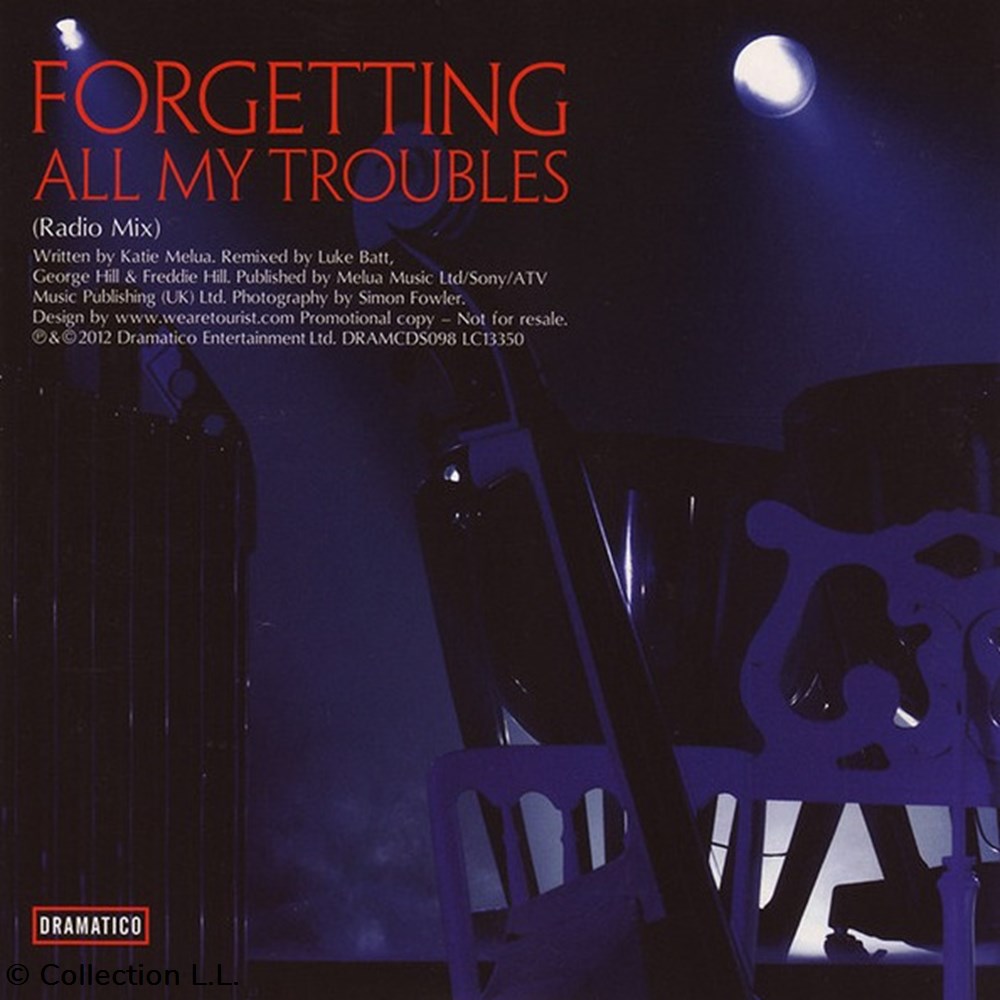 Forgetting all My Troubles (promo 1 titre) musique instruments cd forgetting all my troubles promo 1 titre