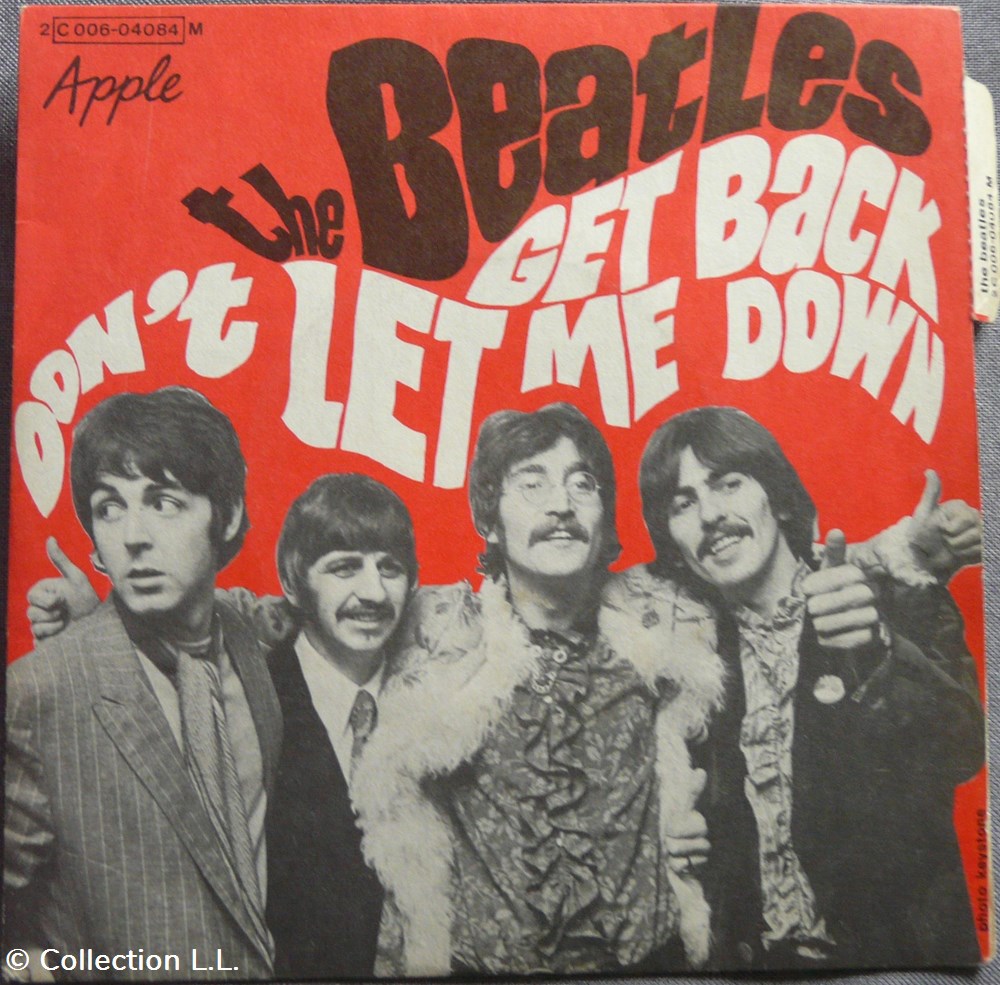 1969∼2C 006 04084∼Get back musique instruments disques vinyles disque tours 1969 2c 006 04084 get back