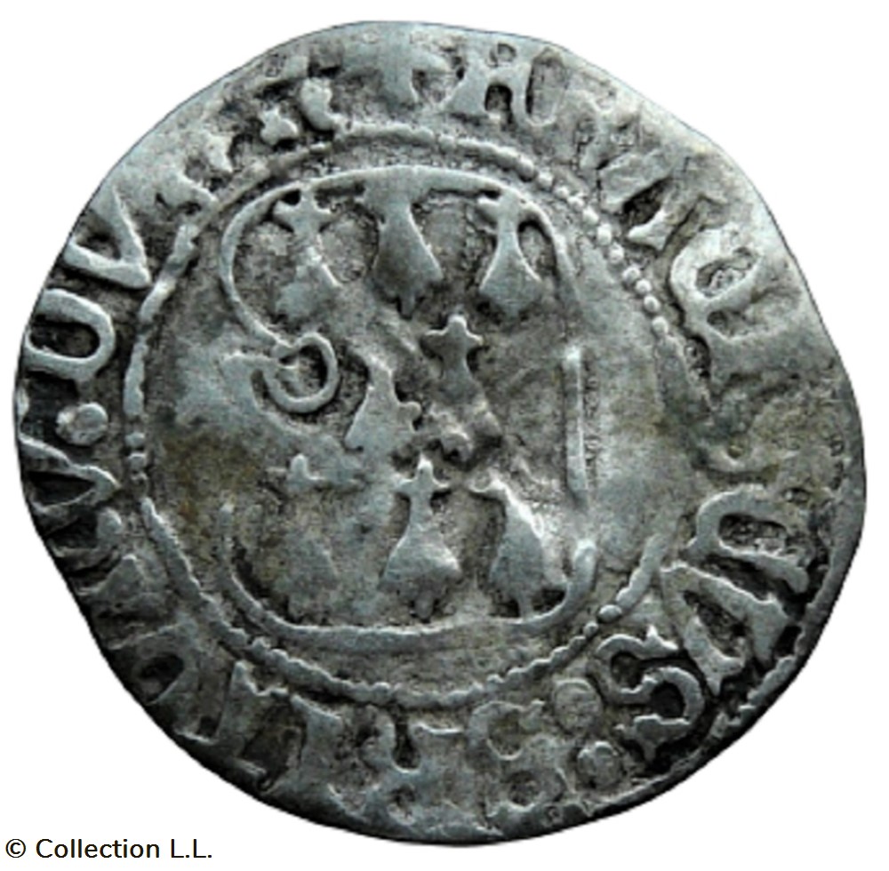 monnaies europe medievale france feodales bretagne duche de francois ier blanc a la targe