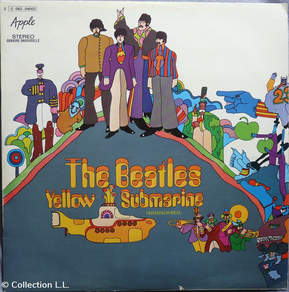 1969∼2C 062 04002∼Yellow submarine musique instruments disques vinyles disque tours 1969 2c 062 04002 yellow submarine