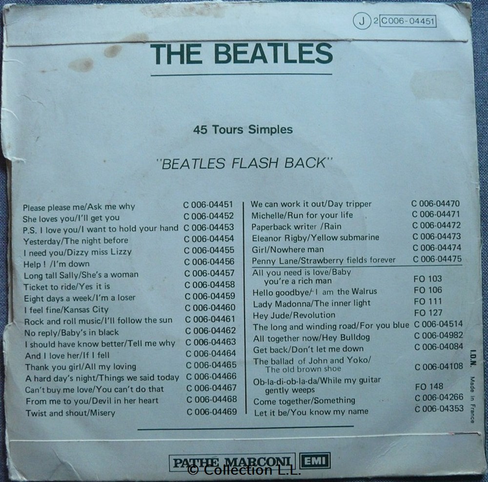 1973∼2C 006 04451∼Please please me musique instruments disques vinyles disque tours 1973 2c 006 04451 please please me