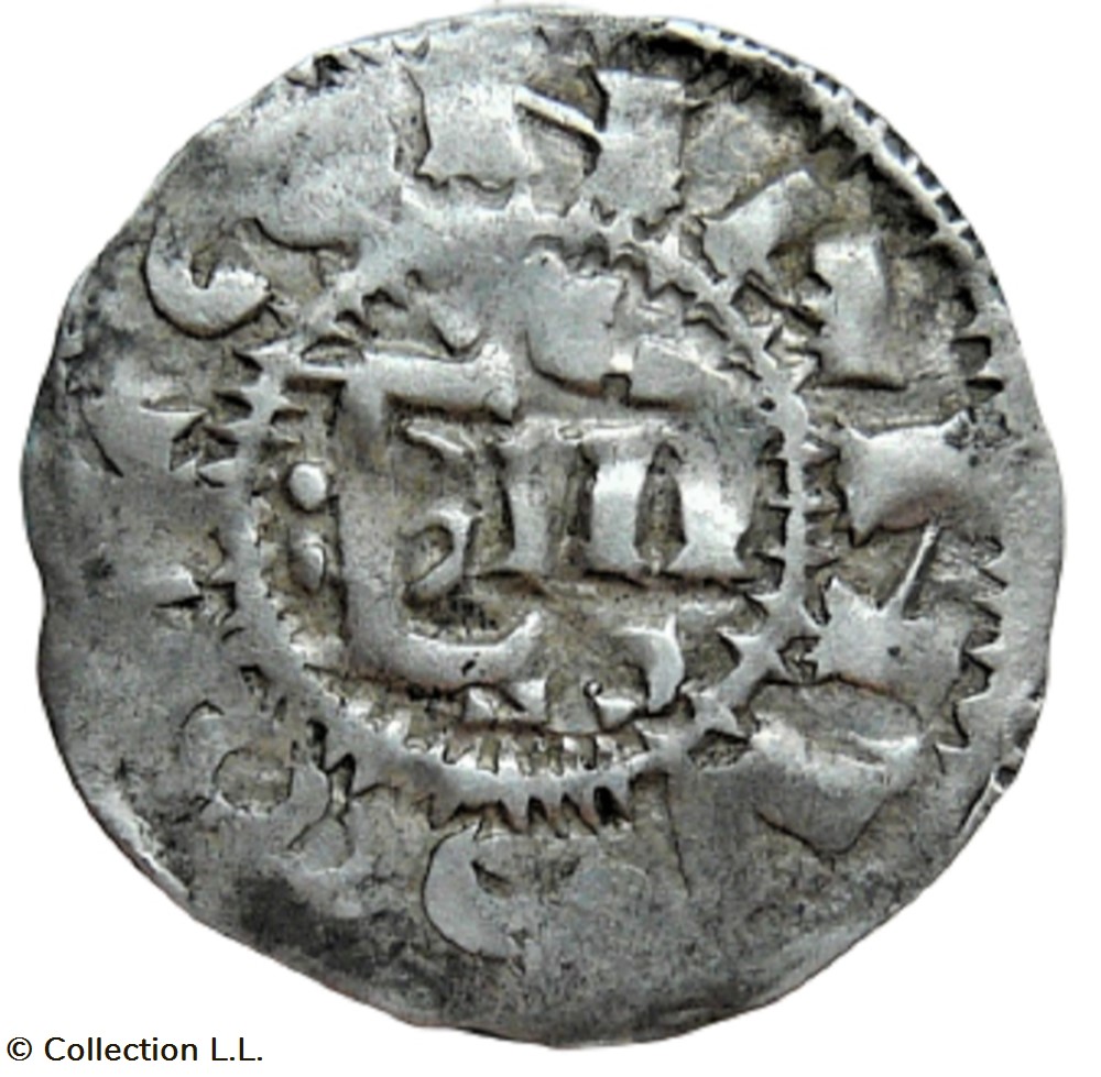 Bretagne (Duché de)- Conan II, Denier monnaie france feodale bretagne duche de conan ii denier