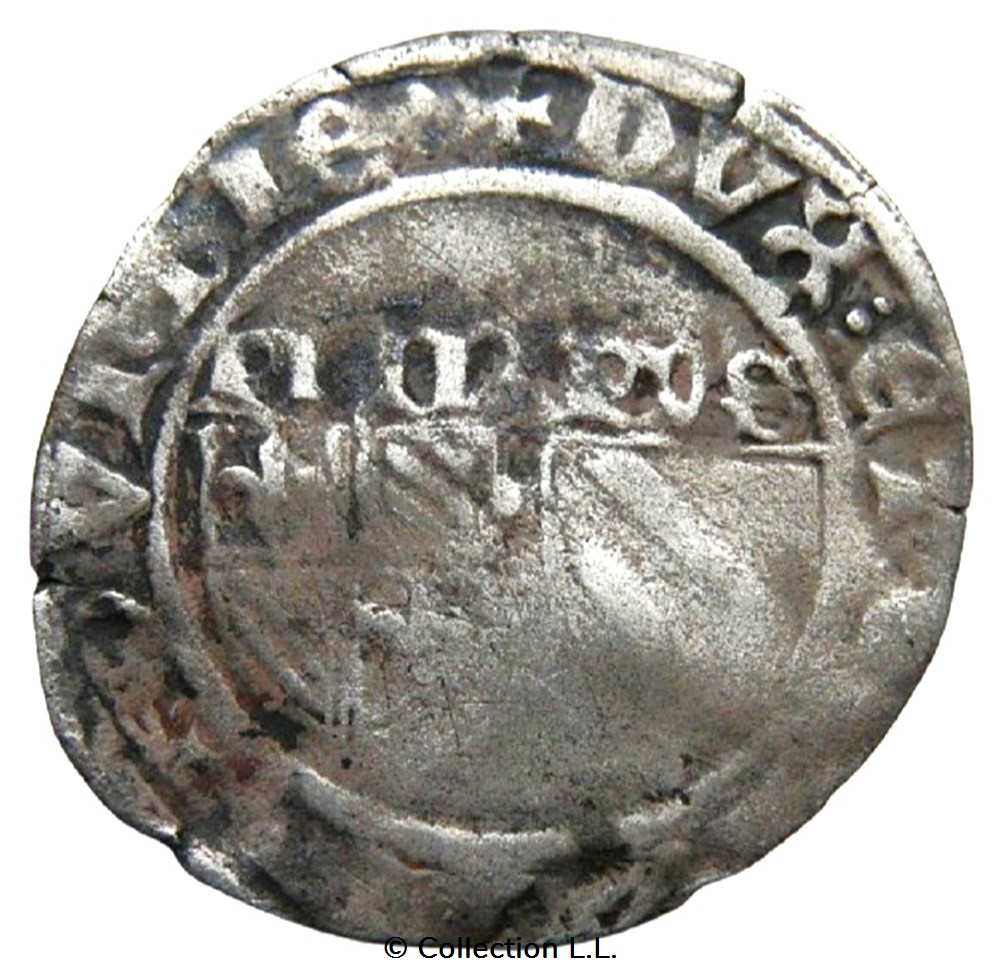Bourgogne (Duché de)- Philippe III, Blanc aux Ecus monnaies europe medievale france feodales bourgogne duche de philippe iii blanc aux ecus