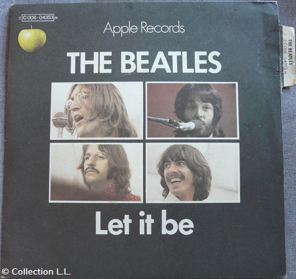 1970∼2C 006 04353∼Let it be musique instruments disques vinyles disque tours 1970 2c 006 04353 let it be