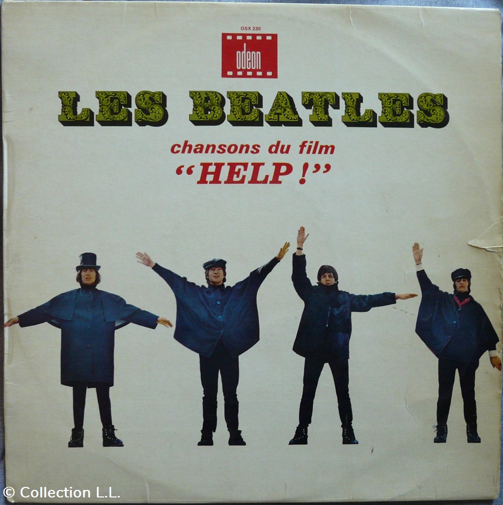 1965∼OSX 230∼Chansons du film "Help!" musique instruments disques vinyles disque tours 1965 osx 230 chansons du film help